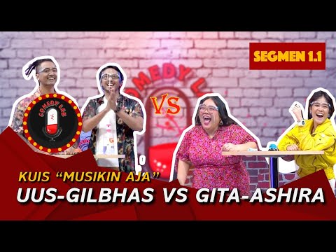 Main Tebak Lagu: Dicky Difie Menghayati Banget, Uus dan Gilbhas Menang - COMEDY LAB (BAG 1)