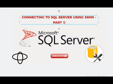 SQL Server Tutorial | Connecting to SQL Server using SSMS - Part 1