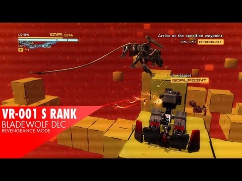 BladeWolf DLC - VR mission 1, S Rank (Revengeance)
