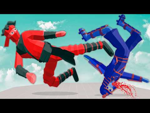 TAEKWONDO MASTER vs EVERY UNIT | Totally Accurate Battle Simulator-TABS