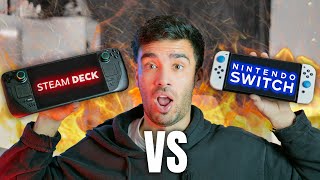 Steam Deck OLED vs Nintendo Switch OLED - What should you buy?