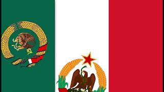 Mexican Flag Animation But in Different Ideologies