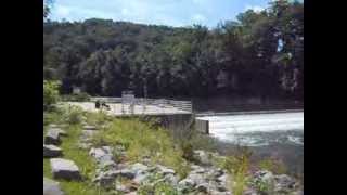 preview picture of video 'New Bethlehem, PA Dam on Redbank Creek'