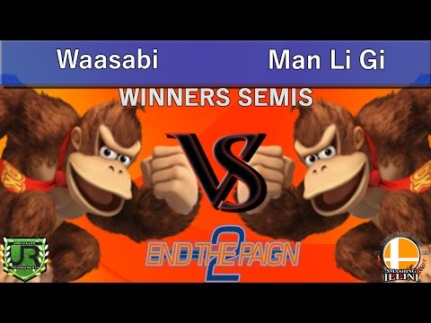 End The Paign 2  WINNERS SEMIS - Waasabi (Donkey Kong) vs Man Li Gi (Donkey Kong)