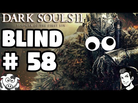 DARK SOULS 2 (BLIND) | Part 58: Into the Unknown (snow)