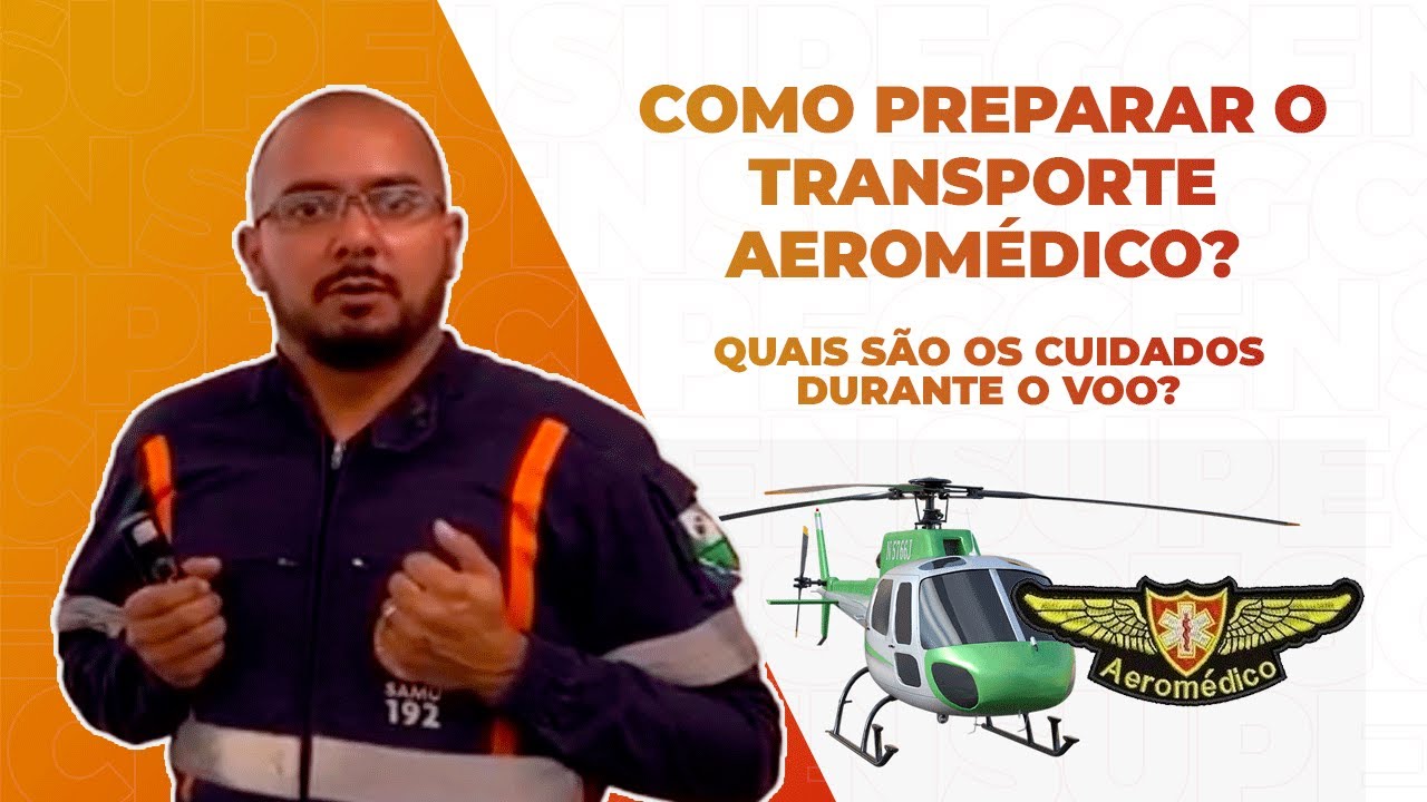 Cuidados ao Transportar um Paciente em Voo