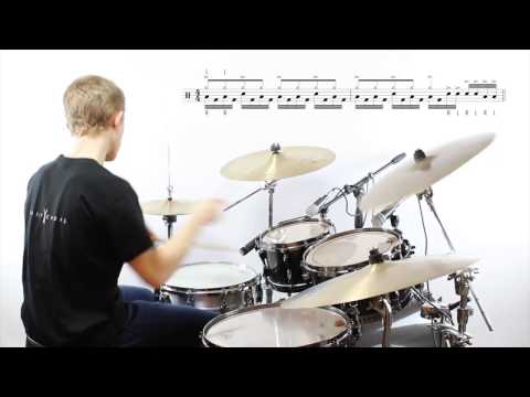 Daily Chops #110 – Rock Drum Fill no. 16: Fake Double Bass Pedal