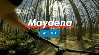 preview picture of video 'Maydena MTB Park - Blue trails - West'