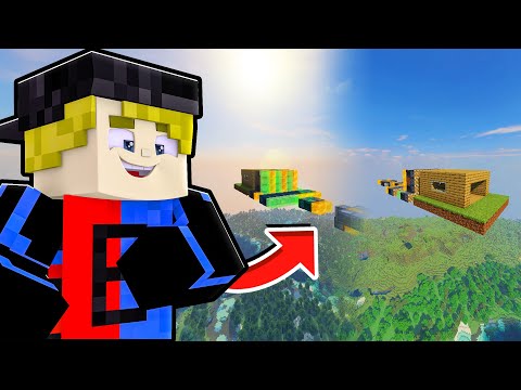 How To Build a Flying House in Minecraft