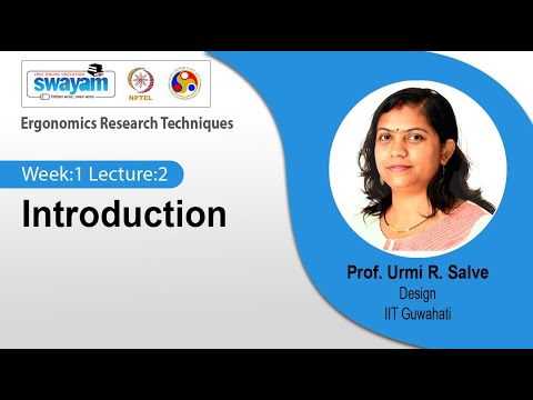 Ergonomics Research Techniques Introduction Video
