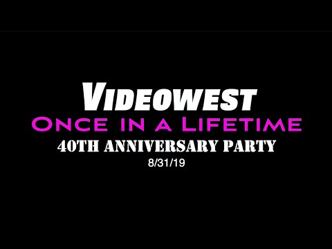 Videowest 40th Shindig - Once in a Lifetime - Party Highlights: