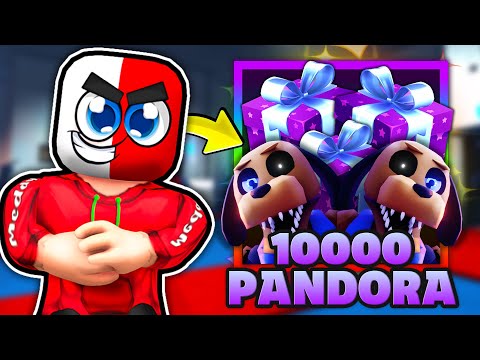 I Opened 10,000 PANDORA PRESENTS For SPARKY.. (Five Nights TD)