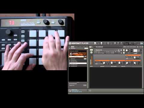 Finger Drumming on Mayhem Kit (Kontakt, padKONTROL)
