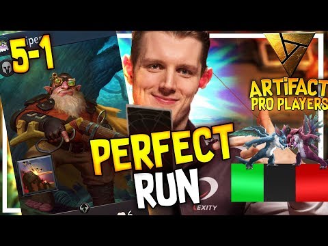 Artifact Superjj Perfect Run in Phantom Draft - Deck  Green  Reed Black