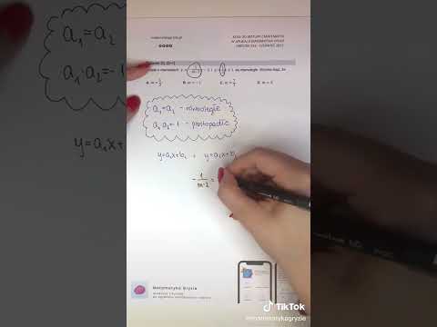 Proste rownoległe i prostopadłe#proste #matura #matematykagryzie #matematyka
