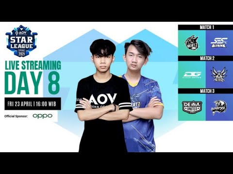 ASL 2021 Spring W3D8 - Garena AOV Indonesia