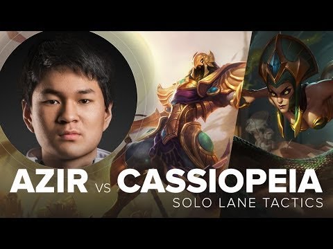 Azir MID vs Fizz lane guide by TSM Bjergsen   Season 5   League of Legends