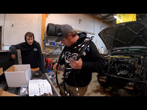 Installing Holley Terminator X On my 6.0 Swapped Cateye Silverado! *Part 1*