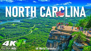 North Carolina 4K – From the Blue Ridge Mountains to Pristine Beaches 