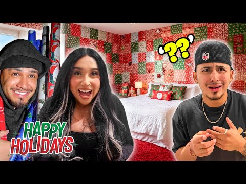 XMAS WRAPPED OUR BESTFRIENDS ENTIRE HOUSE *PRANK*