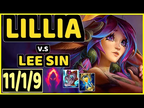 RAZORK (LILLIA) vs LEE SIN - 11/1/9 KDA JUNGLE CHALLENGER GAMEPLAY - EUW