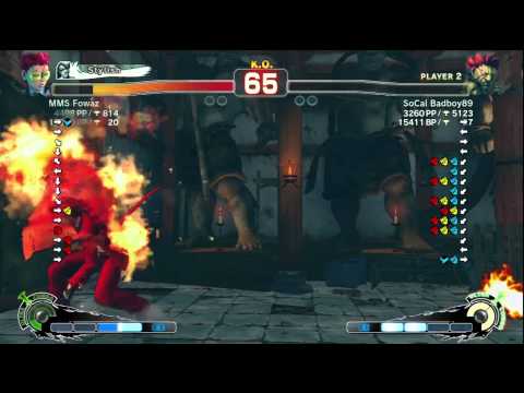 MMS Fowaz (Viper) Vs. SoCal Badboy89 (Akuma)