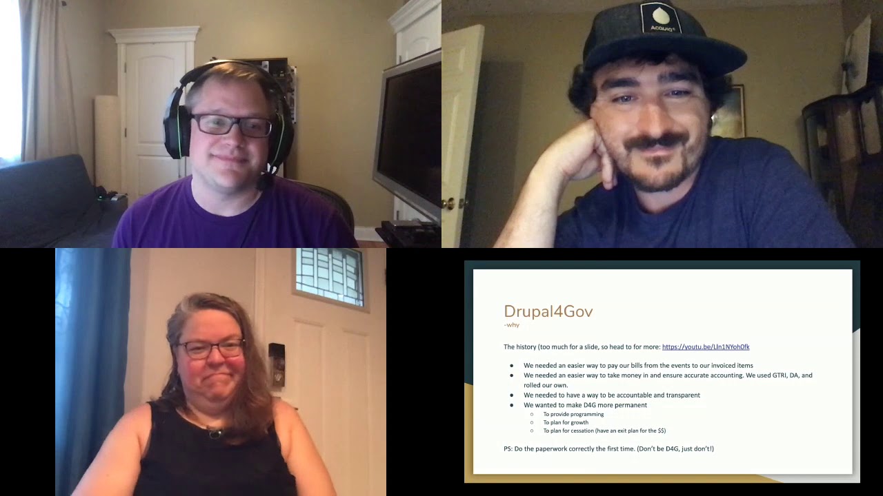 Fiscal sponsorship for your event: Roll your own or seek one out? / DrupalCon Global 2020