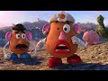 Toy Story The Toys Get Back To Andy S House Mrs Potato Head Finds Her Right Eye