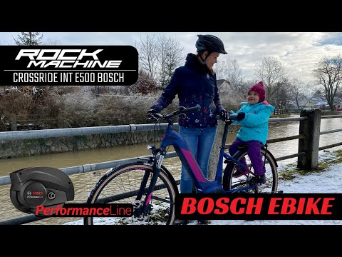 Rock Machine Crossride INT e500 Bosch Lady Touring - - - BIKESTOCK.cz