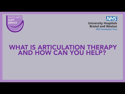 Articulation Therapy
