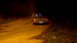 Trini burnout Roll modelz Van Andy burning out