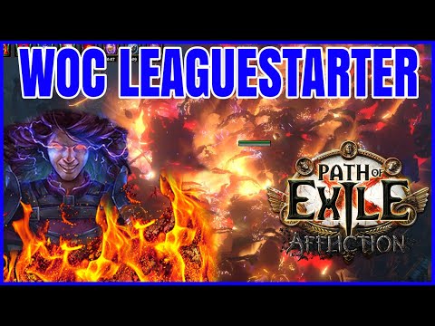 POE 3.23 WOC IGNITE ELEMENTALIST League starter Buildguide Path of Exile 3.23 Affliction