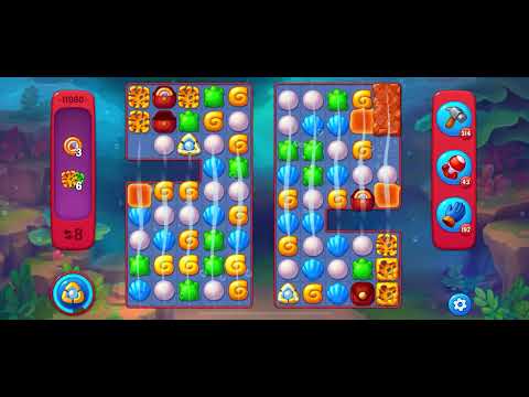 Fishdom Hard level 11080 no boosters フィッシュダム ハード