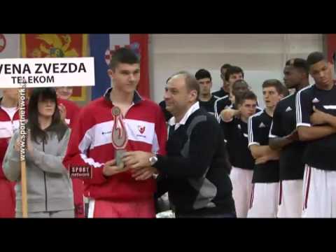 23.02.14 Košarka, EL juniori, Dodela priznanja