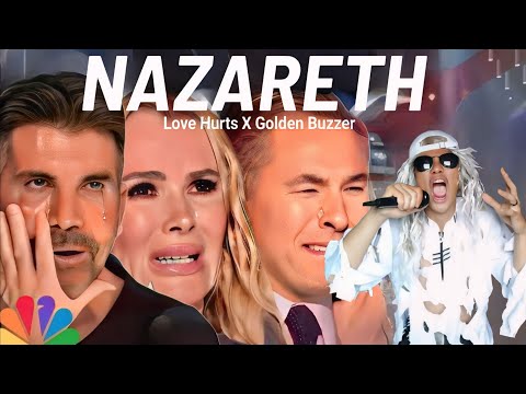 Simon Cowell Cried When The Heard Extraordinary Voice Singing Love Hurts - Nazareth