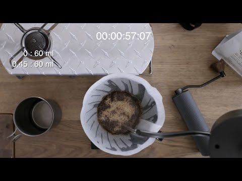 Pour over | Hario V60 Tetsu Kasuya | 4:6 Method with timers.