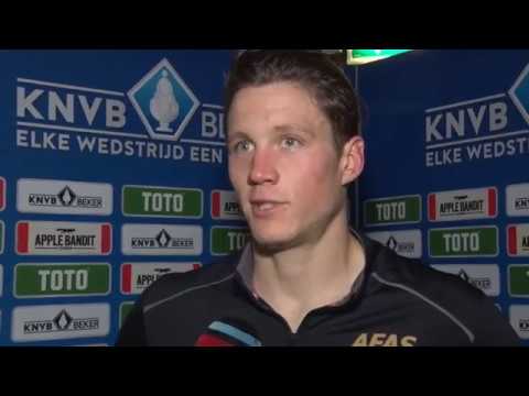 Reactie Weghorst na Almere City FC - AZ