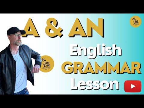 English Grammar  Lesson Indefinite Articles a & an #learnenglish #grammar