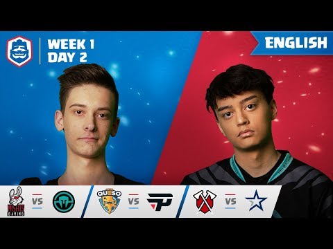 Clash Royale League: CRL West 2019 | Week 1 Day 2! (English)