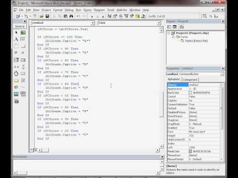 Visual Basic Select Case Build