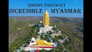 preview picture of video '[drone footage] Incredible Myanmar trip  -Ng wesaung, Monywa, Mandalay'