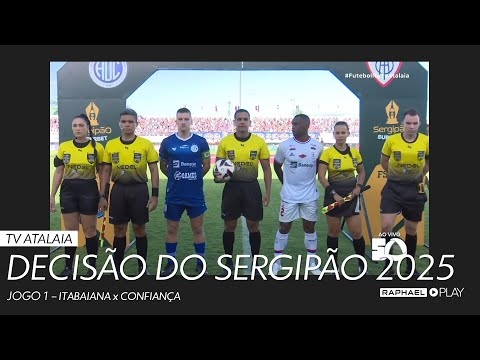 Final do Sergipão 2025 | 1º jogo | Itabaiana 1 x 2 Confiança - Trechos e gols (22/03/2025)