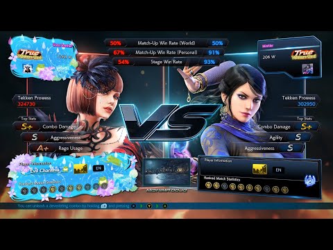 Tekken 7 - Grass Toucher (Anna) vs Minhler (Zafina)