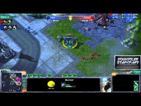 (HD MLG) MMA v IdrA metalopolis short aggressive game Starcraft 2