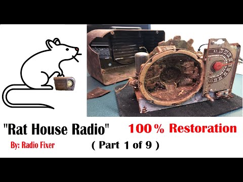 Part 1 - Rat House Radio Restoration