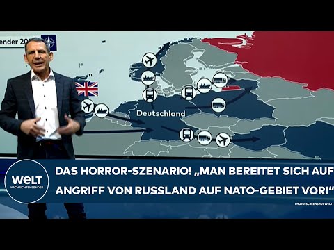PUTINS KRIEG: "Man bereitet sich auf Angriff von Russland auf NATO-Gebiet vor!" Das Horror-Szenario!