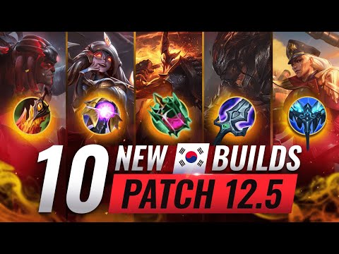 10 OFF META Korean Builds YOU SHOULD ABUSE In Patch 12.5 - League of Legends