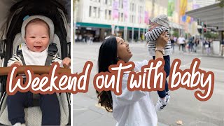 VLOG: How we go out with our 4 Month old