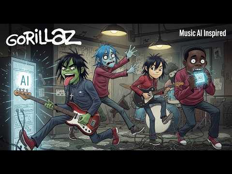Psycho Pulp Fiction – Gorillaz-Inspired AI Trip-Hop Album | 2000s Electro Pop MixFlow 7
