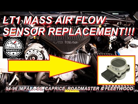 LT1 Mass Air Flow Sensor MAF Replacement 94 95 96 Chevy Impala SS Caprice Buick RoadMaster Cadillac